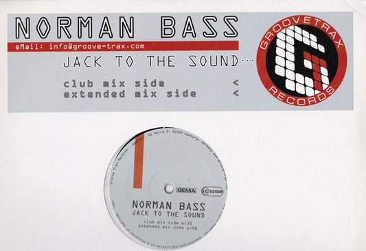 Norman Bass : Jack To The Sound (12")