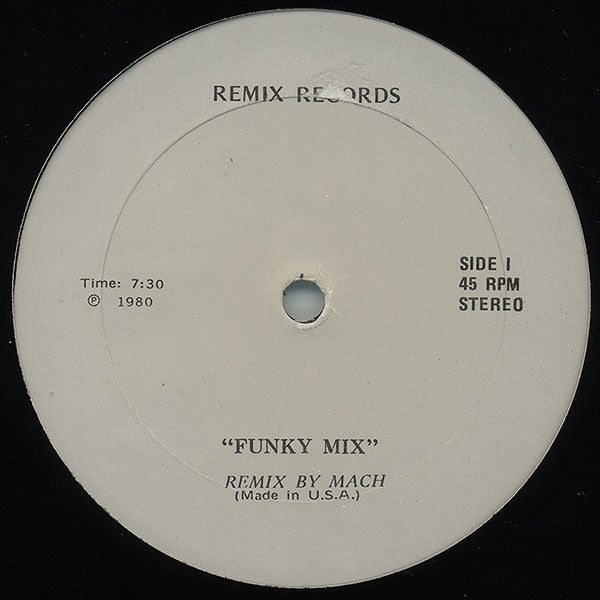 MACH (2) : Funky Mix / On And On (12", Mixed, Unofficial)