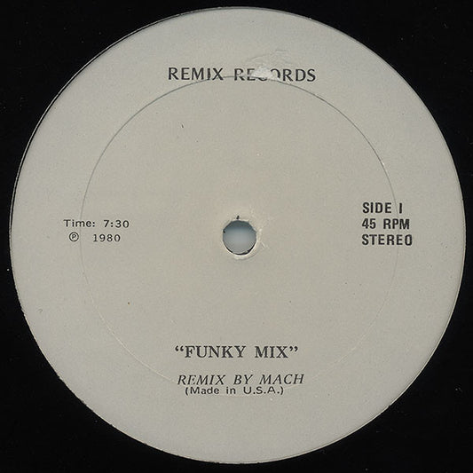MACH (2) : Funky Mix / On And On (12", Mixed, Unofficial)