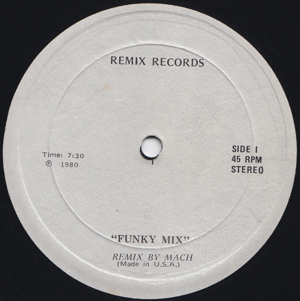 MACH (2) : Funky Mix / On And On (12", Mixed, Unofficial)