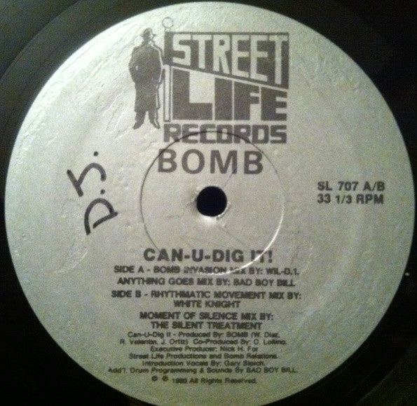 BOMB : Can-U-Dig It! (12", Gre)