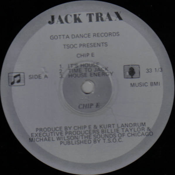 Chip E. : Jack Trax (12")