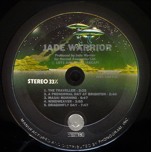 Jade Warrior : Jade Warrior (LP, Album, RE, Gat)