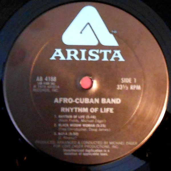 Love Childs Afro Cuban Blues Band : Rhythm Of Life (LP, Album)