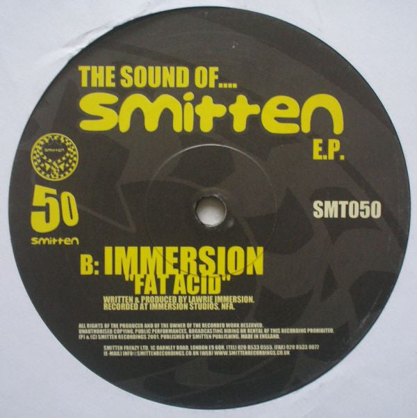 Various : The Sound Of.... Smitten E.P. (2x12", EP)