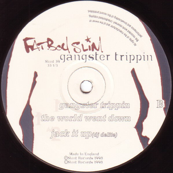 Fatboy Slim : Gangster Trippin (12")