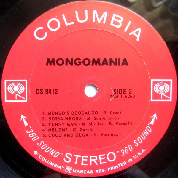 Mongo Santamaria : Mongomania (LP, Album, San)