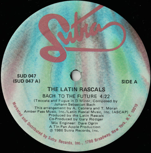 The Latin Rascals : Bach To The Future (12", Single)