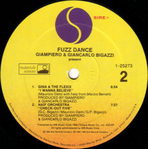 Various : Fuzz Dance (12", MiniAlbum, SRC)