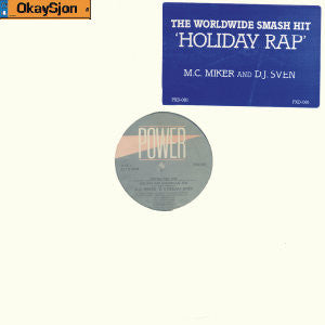 MC Miker G. & DJ Sven : Holiday Rap (12")