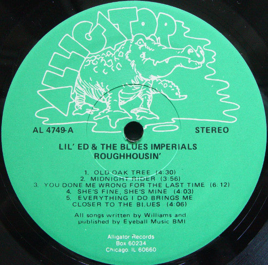 Lil' Ed And The Blues Imperials : Roughhousin' (LP, Album)