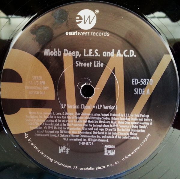 Mobb Deep, L.E.S. and ACD / Organized Konfusion : Street Life / Decisions (12", Promo)