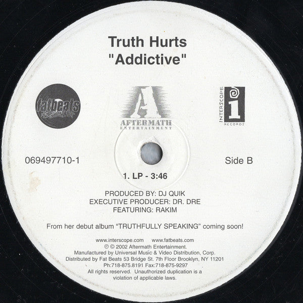 Truth Hurts : Addictive (12")