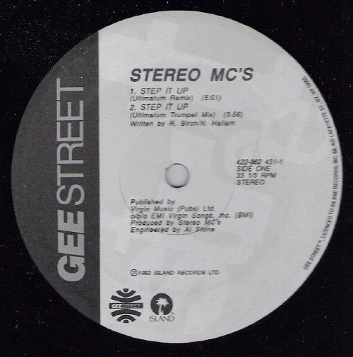 Stereo MC's : Step It Up (12")