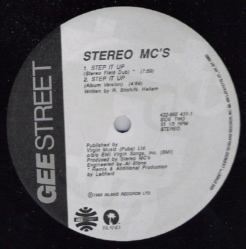 Stereo MC's : Step It Up (12")