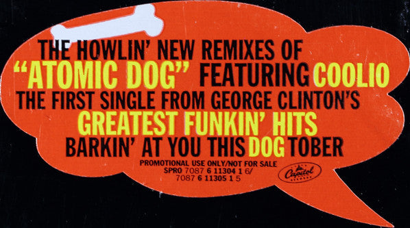 George Clinton : Atomic Dog (12", Promo)