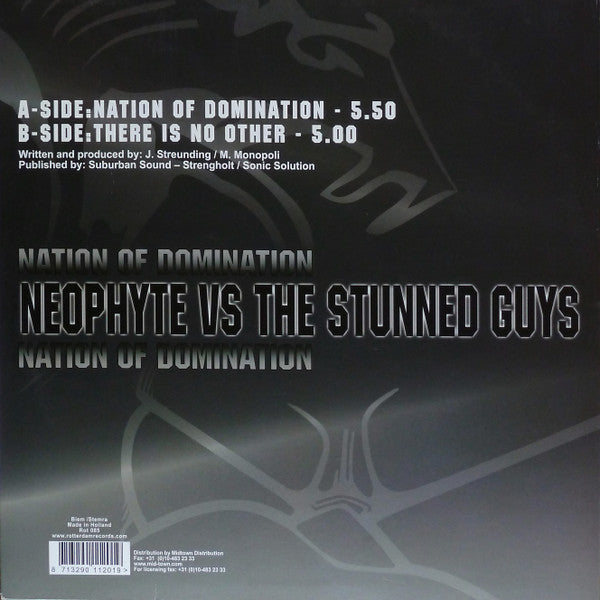 Neophyte Vs The Stunned Guys : Nation Of Domination (12")