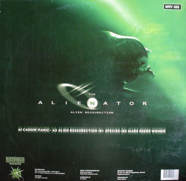 The Alienator : Alien Ressurection (12")