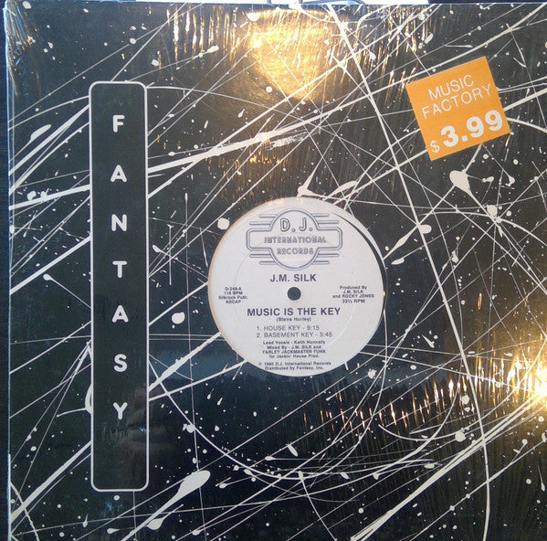 J.M. Silk : Music Is The Key (12", RE)