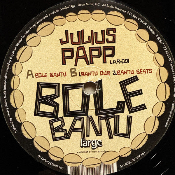 Julius Papp : Bole Bantu (12")