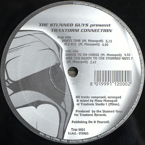 The Stunned Guys : Traxtorm Connection (12")