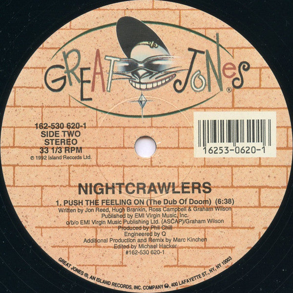 Nightcrawlers : Push The Feeling On (12")