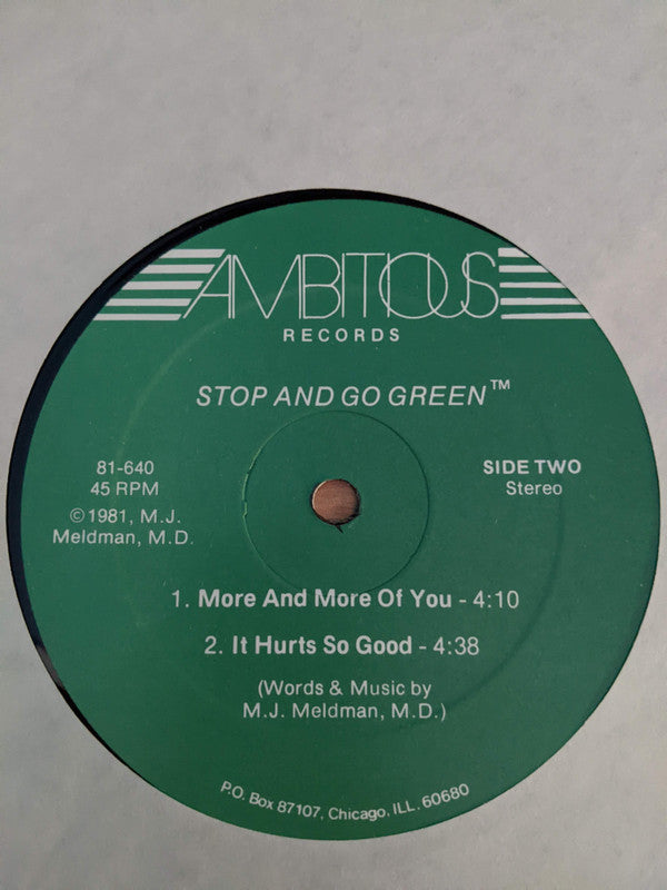 Eldee Young, Monte Jay Meldman : Stop and Go Green (LP)