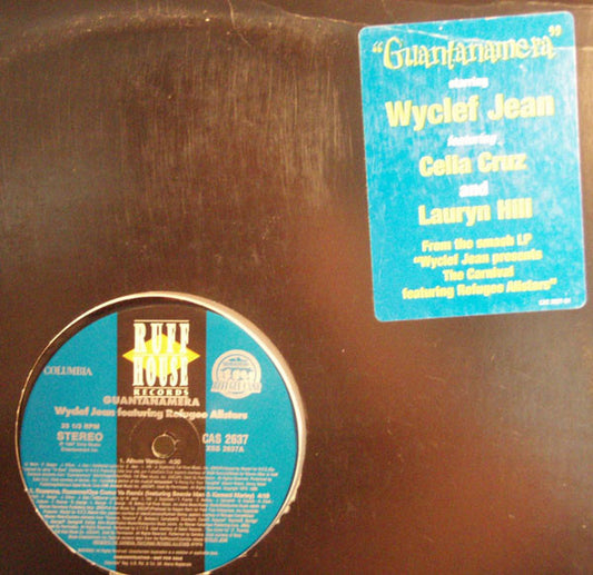 Wyclef Jean : Guantanamera (12", Single, Promo)