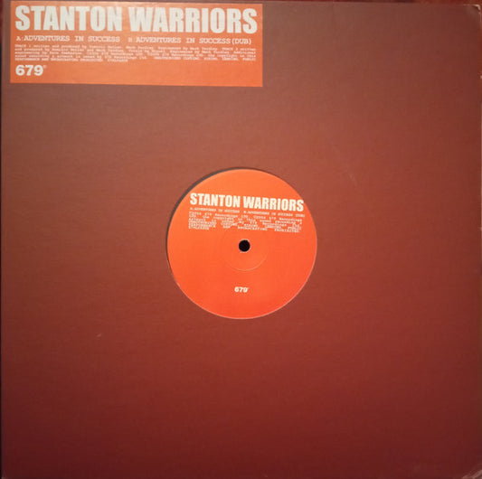 Stanton Warriors : Adventures In Success (12")