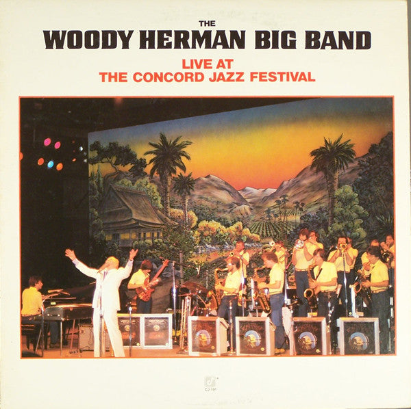 The Woody Herman Big Band : Live At The Concord Jazz Festival (LP)