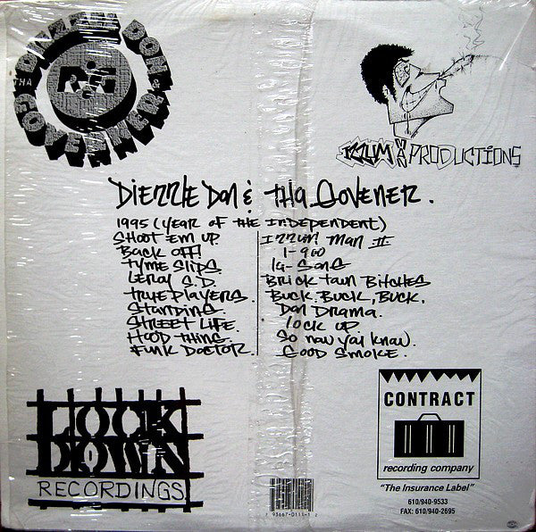 Diezzle Don & Tha Govener : 1995 (Year Of The Independent) (LP, Album)