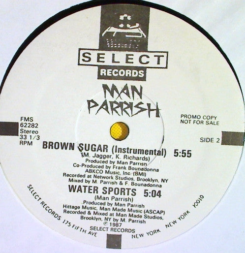 Man Parrish : Brown Sugar (12", Single, Promo)