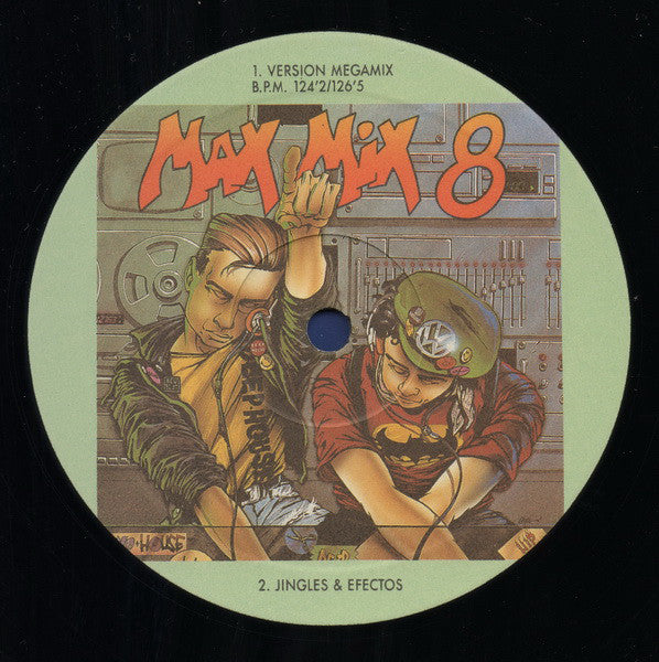 Various : Max Mix 8 (LP, Mixed + LP, Comp)