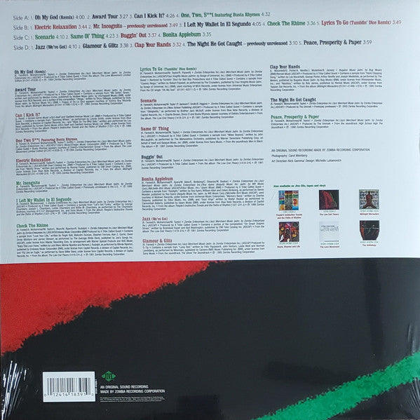 A Tribe Called Quest : Hits, Rarities & Remixes (2xLP, Comp, RE)