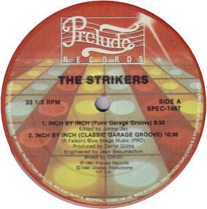 The Strikers : Inch By Inch (12")