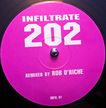 Altern 8 : Infiltrate 202 (Remixed By Rob D'Riche) (12", Unofficial)