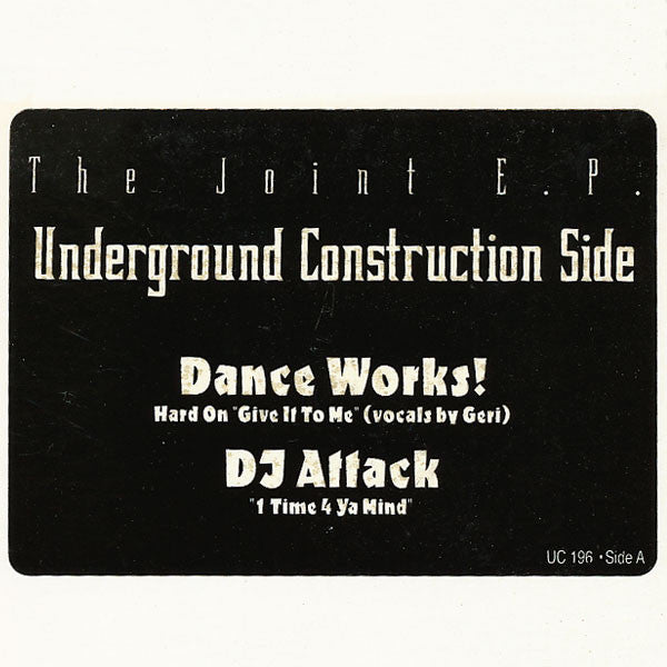 Various : The Joint E.P. (12", EP)