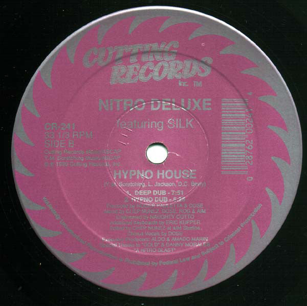 Nitro Deluxe Featuring Silk (2) : Hypno House (12", Single)