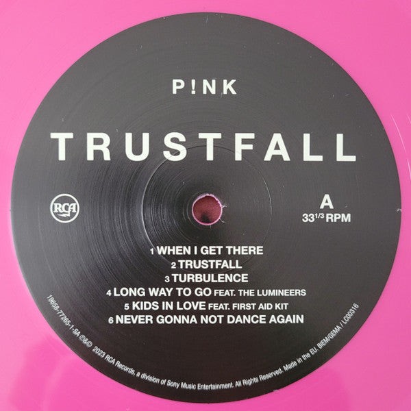 P!NK : Trustfall (LP, Album, Ltd, Pin)