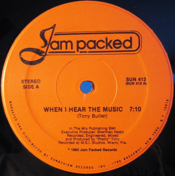 Debbie Deb : When I Hear The Music (12", M/Print, RE)