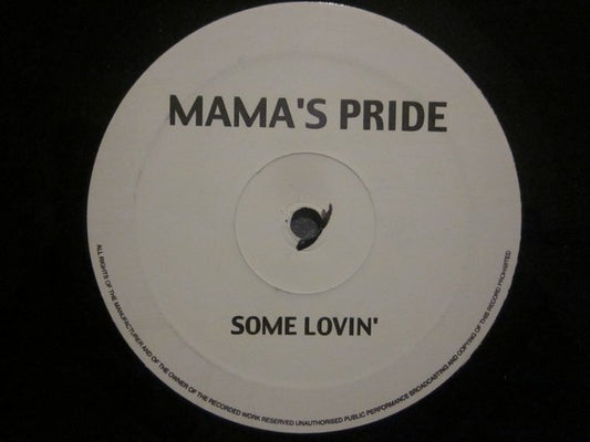 Mama's Pride : Some Lovin' (12", S/Sided)