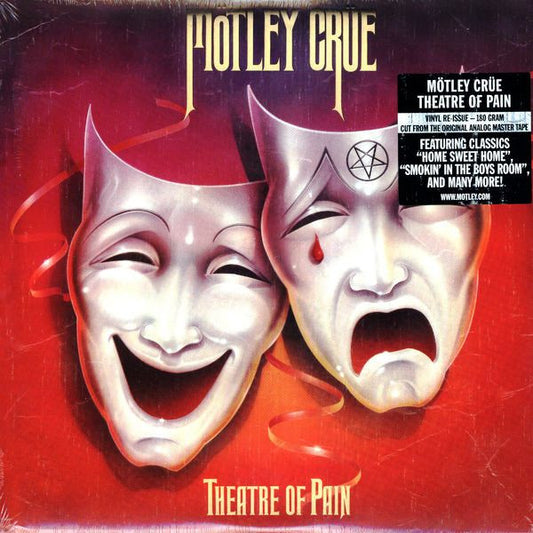 Mötley Crüe : Theatre Of Pain (LP, Album, RE, RM)