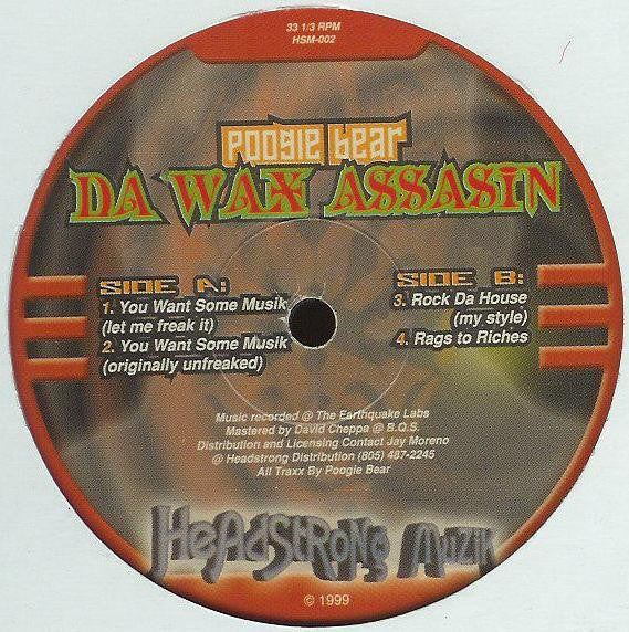 Poogie Bear : Da Wax Assasin (12")