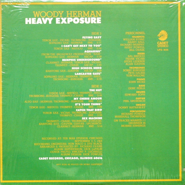 Woody Herman : Heavy Exposure (LP, Album, RE)