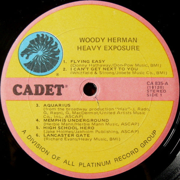 Woody Herman : Heavy Exposure (LP, Album, RE)