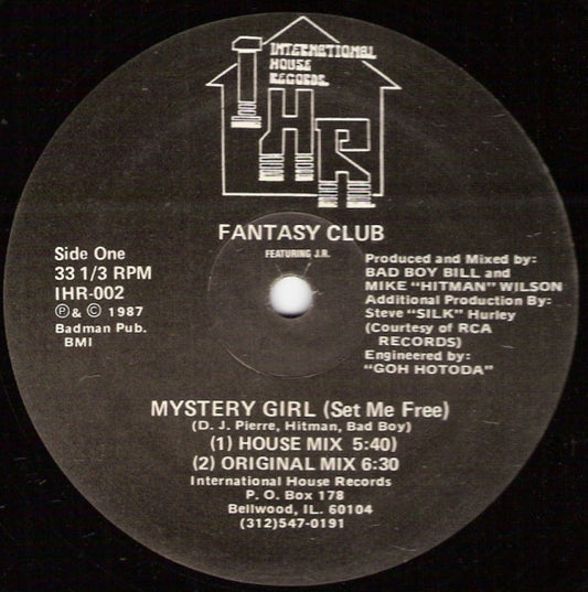 Fantasy Club* : Mystery Girl (Set Me Free) (12")