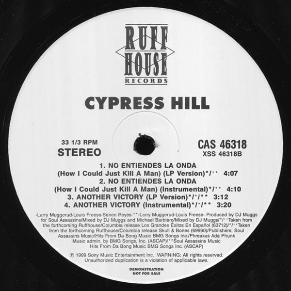 Cypress Hill : Worldwide (12", Promo)