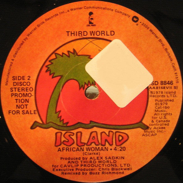 Third World : Talk To Me (12", Promo)