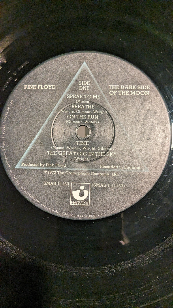 Pink Floyd : The Dark Side Of The Moon (LP, Album, RE, Win)