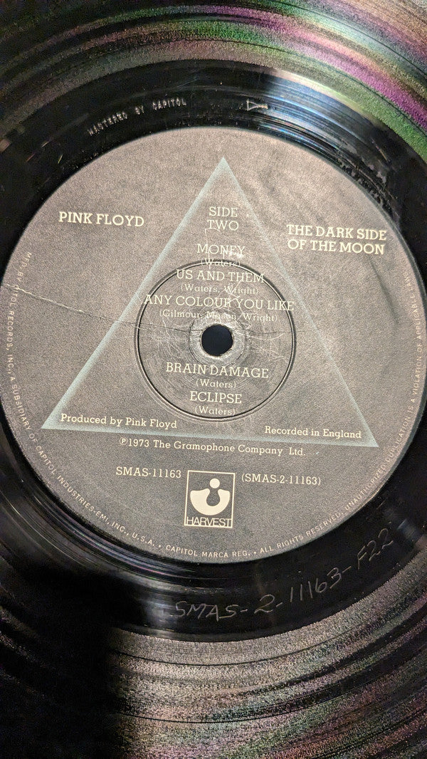 Pink Floyd : The Dark Side Of The Moon (LP, Album, RE, Win)